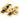From The Anvil's Aged Brass Mushroom Quadrant Fastener - Narrow; #finish_aged-brass