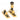 From The Anvil's Aged Brass Brompton Brighton Fastener; #finish_aged-brass