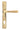 From The Anvil's Aged Brass Hammered Newbury Slimline Espag. Lock Set; #finish_aged-brass