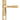 From The Anvil's Aged Brass Hammered Newbury Slimline Espag. Lock Set; #finish_aged-brass