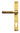 From The Anvil's Aged Brass Brompton Slimline Lever Espag. Lock Set; #finish_aged-brass