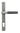 From The Anvil's Pewter Patina Brompton Slimline Lever Espag. Lock Set; #finish_pewter-patina