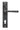 From The Anvil's External Beeswax Regency Lever Espag. Lock Set; #finish_external-beeswax