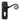 From The Anvil's Black Monkeytail Lever Euro Lock Door Handles; #finish_black