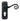 From The Anvil's Black Monkeytail Lever Euro Lock Door Handles; #finish_black