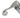From The Anvil's Pewter Patina Monkeytail Lever Euro Lock Door Handles; #finish_pewter-patina