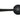 From The Anvil's Black Avon Round Lever on Rose Set (Sprung); #finish_black