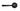 From The Anvil's Black Avon Round Lever on Rose Set (Sprung); #finish_black