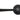 From The Anvil's Black Avon Round Lever on Rose Set (Sprung); #finish_black