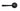 From The Anvil's Black Avon Round Lever on Rose Set (Sprung); #finish_black