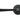 From The Anvil's Black Avon Round Lever on Rose Set (Sprung); #finish_black