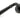 From The Anvil's Black Regency Lever on Rose Set (Sprung); #finish_black