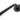 From The Anvil's Black Hammered Newbury Lever on Rose Set (Sprung); #finish_black