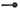 From The Anvil's Black Hammered Newbury Lever on Rose Set (Sprung); #finish_black