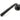 From The Anvil's Black Hammered Newbury Lever on Rose Set (Sprung); #finish_black