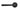 From The Anvil's Black Hammered Newbury Lever on Rose Set (Sprung); #finish_black