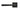 From The Anvil's Black Hammered Newbury Lever on Rose Set (Sprung); #finish_black