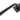 From The Anvil's Black Hammered Newbury Lever on Rose Set (Sprung); #finish_black