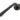 From The Anvil's Matt Black Hammered Newbury Lever on Rose Set (Sprung); #finish_matt-black