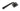 From The Anvil's Matt Black Hammered Newbury Lever on Rose Set (Sprung); #finish_matt-black