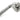 From The Anvil's Pewter Patina Hammered Newbury Lever on Rose Set (Sprung); #finish_pewter-patina