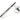 From The Anvil's Polished Chrome Brompton Lever on Rose Set (Sprung); #finish_polished-chrome