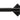 From The Anvil's Black Brompton Lever on Rose Set (Sprung); #finish_black