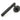 From The Anvil's Matt Black Brompton Lever on Rose Set (Sprung); #finish_matt-black