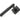 From The Anvil's Matt Black Brompton Lever on Rose Set (Sprung); #finish_matt-black