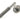 From The Anvil's Pewter Patina Brompton Lever on Rose Set (Sprung); #finish_pewter-patina