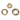 From The Anvil's Aged Brass Round Euro Escutcheon; #finish_aged-brass