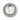 From The Anvil's Pewter Patina Round Euro Escutcheon; #finish_pewter-patina