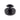 From The Anvil's Black Round Thumbturn Set; #finish_black