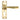 From The Anvil's Polished Brass Straight Lever Euro Lock Door Handles; #finish_polished-brass