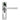 From The Anvil's Polished Chrome Straight Lever Euro Lock Door Handles; #finish_polished-chrome