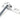 From The Anvil's Satin Chrome Straight Lever Euro Lock Door Handles; #finish_satin-chrome