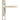 From The Anvil's Polished Nickel Hammered Newbury Slimline Espag. Lock Set; #finish_polished-nickel