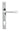 From The Anvil's Polished Chrome Hammered Newbury Slimline Espag. Lock Set; #finish_polished-chrome