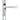 From The Anvil's Polished Chrome Hammered Newbury Slimline Espag. Lock Set; #finish_polished-chrome