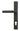 From The Anvil's Aged Bronze Brompton Slimline Lever Espag. Lock Set; #finish_aged-bronze