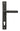 From The Anvil's Aged Bronze Brompton Slimline Lever Espag. Lock Set; #finish_aged-bronze