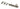 From The Anvil's Antique Pewter Universal Bolt; #finish_antique-pewter