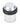 From The Anvil's Satin Chrome Floor Mounted Door Stop; #finish_satin-chrome