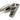 From The Anvil's Antique Pewter Night-Vent Locking Peardrop Fastener; #finish_antique-pewter