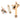 From The Anvil's Polished Bronze Locking Avon Fastener; #finish_polished-bronze