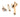 From The Anvil's Polished Bronze Locking Avon Fastener; #finish_polished-bronze