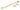 From The Anvil's Polished Bronze Avon Stay; #finish_polished-bronze