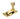 From The Anvil's Aged Brass Beehive Sash Hook Fastener; #finish_aged-brass