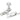 From The Anvil's Satin Chrome Prestbury Sash Hook Fastener; #finish_satin-chrome
