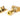 From The Anvil's Polished Brass Brompton Brighton Fastener; #finish_polished-brass